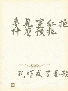 梦见穿红拖鞋是什么预兆封面