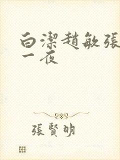 白洁赵敏张倩玩一夜