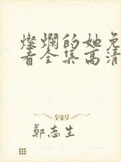 灿烂的她免费观看全集高清