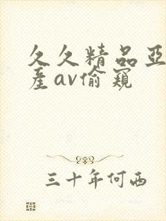 久久精品亚洲国产av偷窥