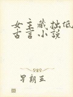 女主藏拙低调的古言小说