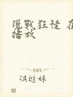 猎战狂徒 在线播放