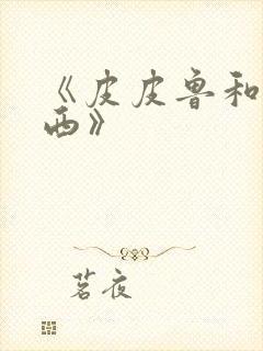 《皮皮鲁和鲁西西》