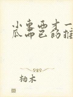 小东西才一根黄瓜而已的推荐书