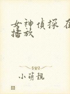 女神侦探 在线播放