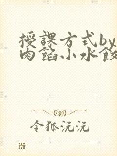 授课方式by 肉馅小水饺