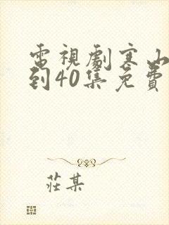 电视剧寒山令1到40集免费观看