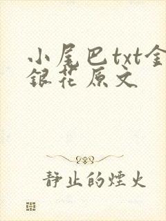 小尾巴txt金银花原文