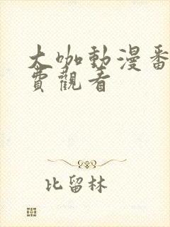 大咖动漫番剧免费观看