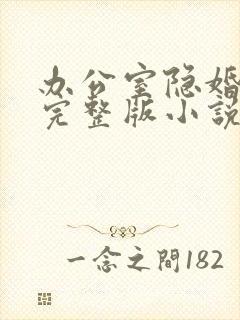 办公室隐婚轻黯完整版小说免费阅读