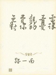 免费观看电视剧对你的爱很美