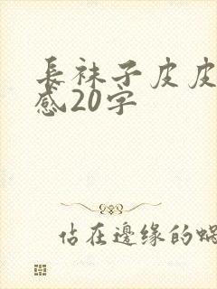 长袜子皮皮读后感20字封面