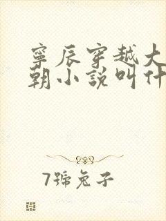 宁辰穿越大玄王朝小说叫什么