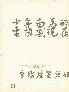 少年白马醉春风电视剧现在播放到几集