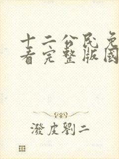 十二公民免费观看完整版国语高清