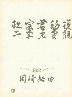 政宗君的复仇第二季免费观看全集