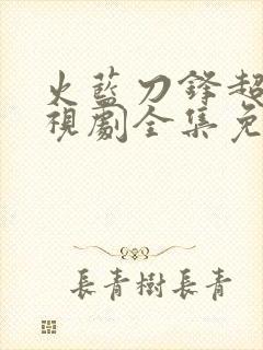 火蓝刀锋超清电视剧全集免费观看