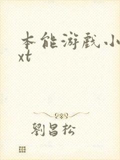 本能游戏小说txt封面