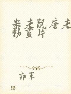 米老鼠唐老鸭的动画片