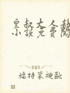 皇叔大人劫个婚小说免费阅读封面