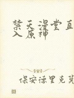 禁天漫堂直接进入原神