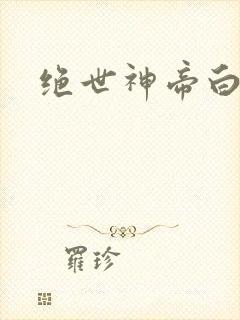 绝世神帝白枫封面