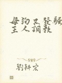 母狗又发骚了求主人调教