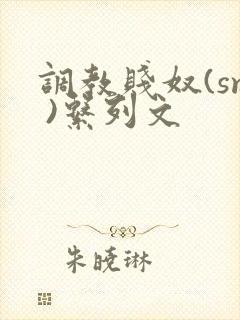 调教贱奴(sm )系列文封面