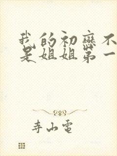 我的初恋不可能是姐姐第一季动画