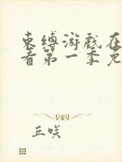 束缚游戏在线观看第一季免费完整版封面