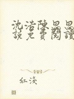 沈浩陈思思的小说免费阅读笔趣阁