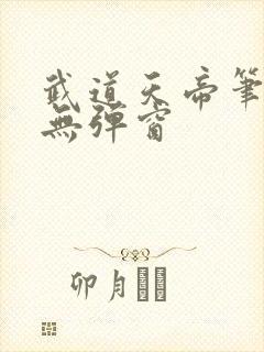 武道天帝笔趣阁无弹窗