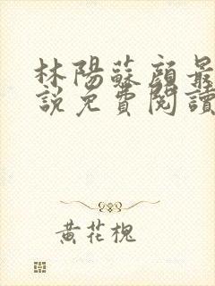 林阳苏颜最新小说免费阅读无广告