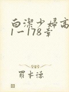 白洁少妇高义第1一178章