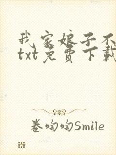 我家娘子不对劲txt免费下载封面