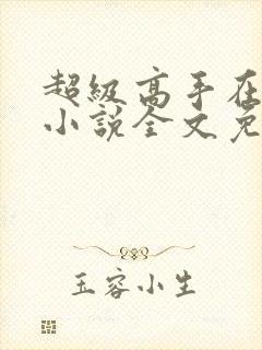 超级高手在都市小说全文免费阅读封面