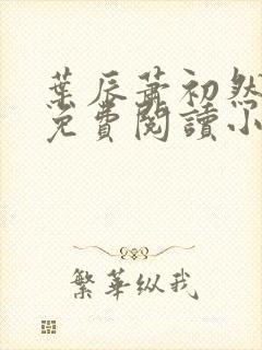 叶辰萧初然全文免费阅读小说最新章节