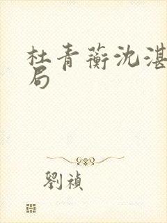 杜青蘅沈湛大结局