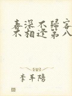 春深不归客清梦不相逢第八章