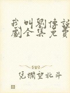 我叫刘传说电视剧全集免费观看