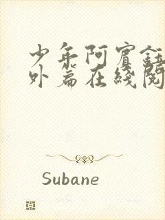 少年阿宾钰慧番外篇在线阅读免费