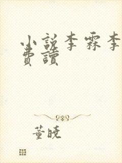 小说李霖李澜免费读