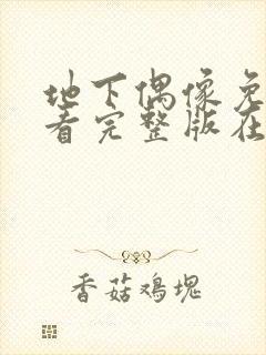 地下偶像免费观看完整版在线观看