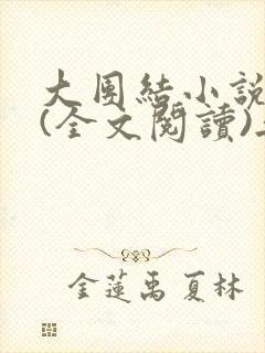 大团结小说目录(全文阅读)无弹窗