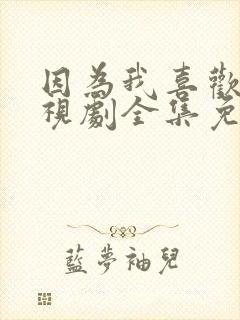 因为我喜欢你电视剧全集免费