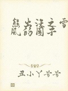 熊出没之雪岭熊风的团子