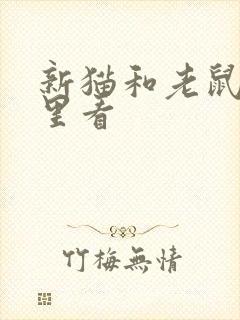 新猫和老鼠在哪里看