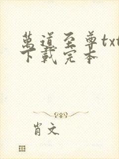 万道至尊txt下载完本