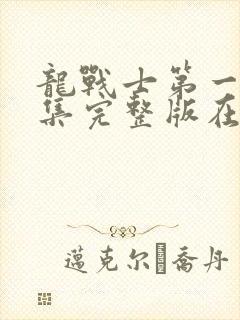 龙战士第一季全集完整版在线观看