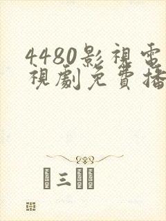4480影视电视剧免费播放